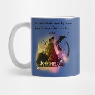 You can be sure that the Grail is an anchovy jar. Mug